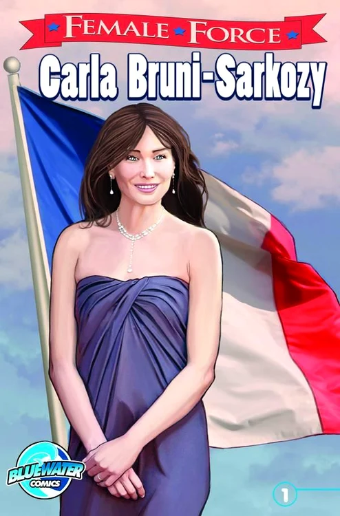 Carla Bruni a ajuns eroină de benzi desenate
