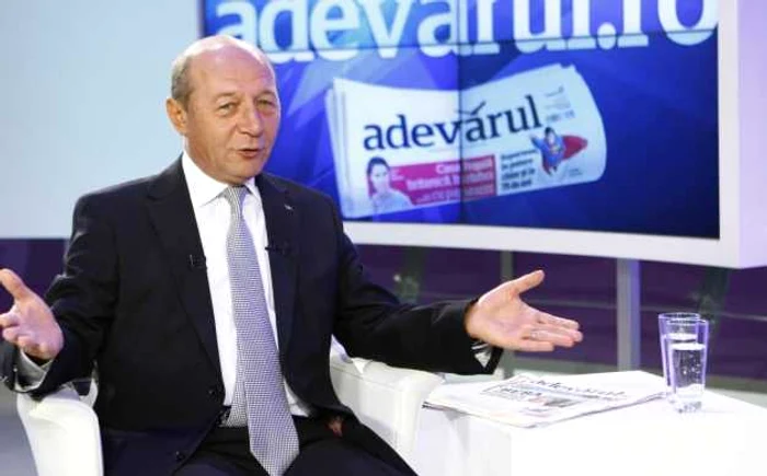 Preşedintele Traian Băsescu FOTO Eduard Enea