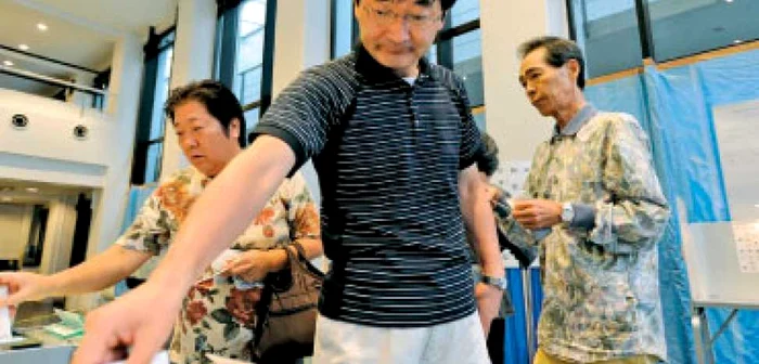 Japonezii au votat pentru schimbare