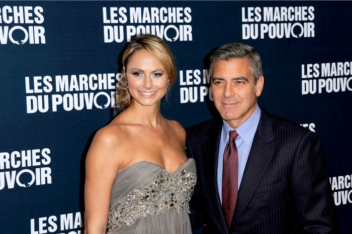 George Clooney şi Stacy Keibler (Reuters)