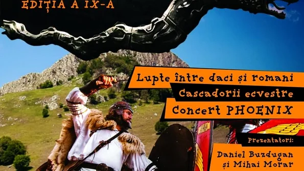 Lupte între daci şi romani, întreceri dacice, concert PHOENIX la cel mai important festival dacic din România jpeg