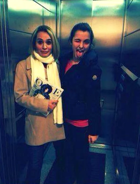 Andreea Esca şi Alexia (Foto: arhiva personală)