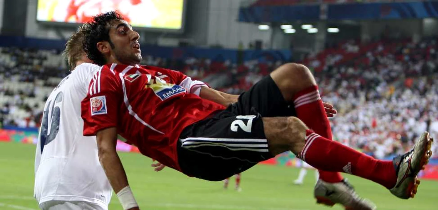 Jaber (Al Ahli) într-un moment de virtuozitate