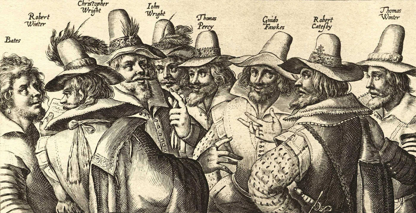 O parte dintre cei acuzaţi de complot împotriva regelui. Foto wikipedia