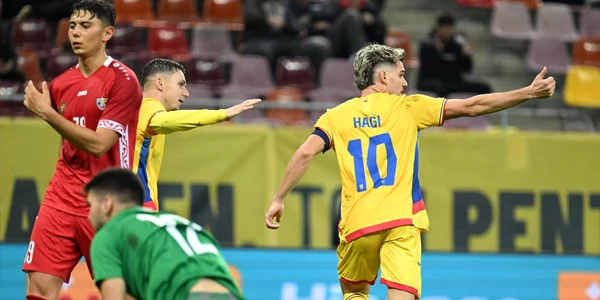 nationala romania moldova ianis hagi foto prima tv