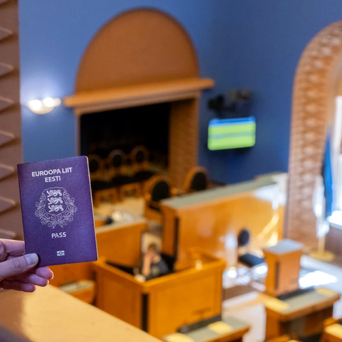Doar cetățenii estonieni vor putea vota la alegerile locale/ FOTO:X@Riigikogu