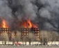 Incendiu la fabrica Nevskaya din Sankt Petersburg. Foto EPA-EFE