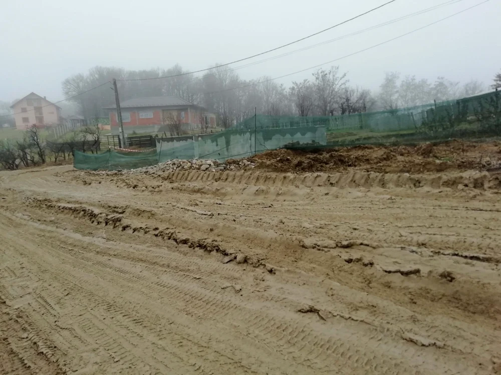 Alunecarea de teren din Băbana FOTO Arhivă