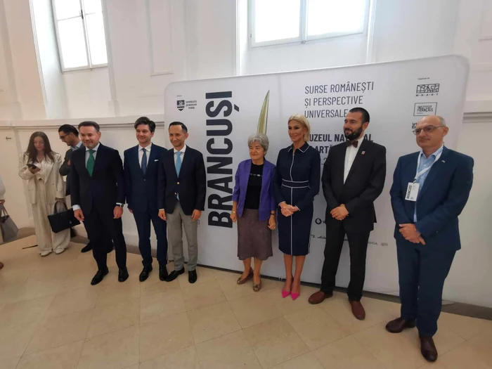 Deschiderea expoziției Brâncuși de la Timișoara FOTO Ștefan Both