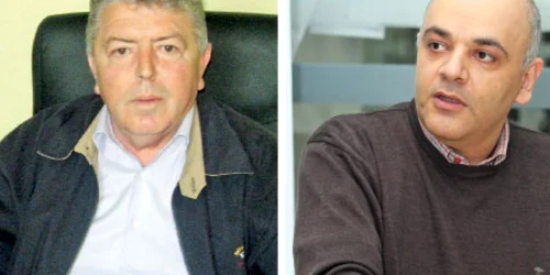 Vasile Curduman, preşedinte Asociaţia SMURD Galaţi şi Raed Arafat, fondatorul SMURD