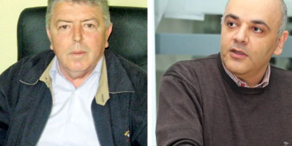 Vasile Curduman, preşedinte Asociaţia SMURD Galaţi şi Raed Arafat, fondatorul SMURD