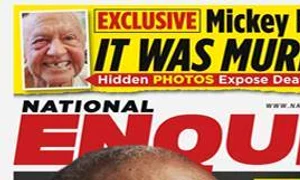 Dezvăluirile au fost făcute de revista americană "National Enquirer" jpeg