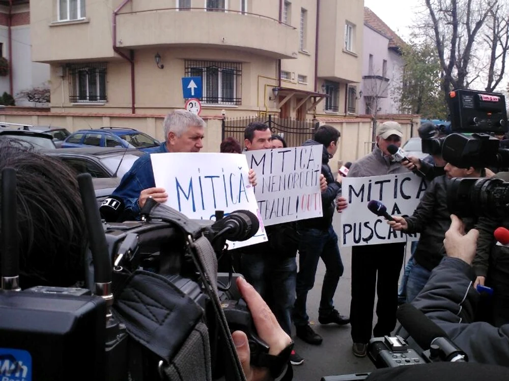 Protestatarii la LPF