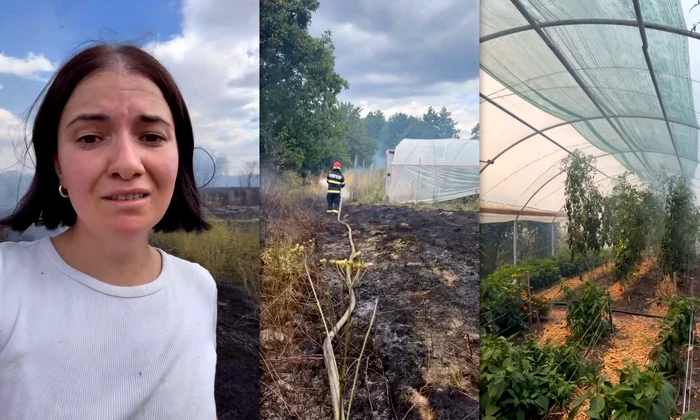 Femeia s-a arat revoltată de situația în care au ajuns fermierii. Foto Roxa zahafarms Instagram