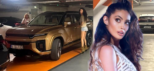 Claudia Pavel aka Cream a venit din nou în țară Ce mașină de peste 40.000 de euro conduce acum prin București