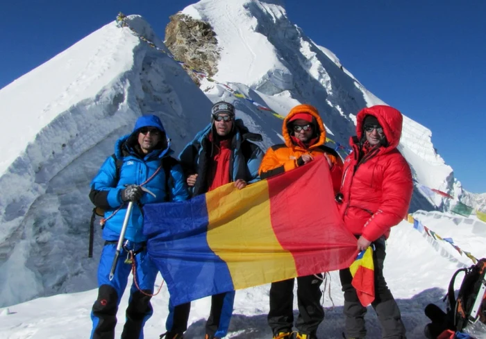 Marin Amarinei şi Ionuţ Ştefănescu (de la stânga la dreapta) au mai fost în Himalaya în 2012 FOTO arhiva Ionuţ Ştefănescu