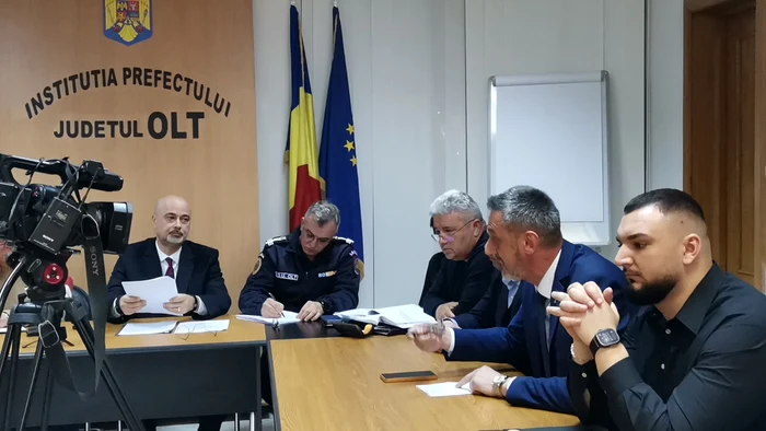 Ședință cu scântei a CJSU Slatina, luni, 16 martie 2026 FOTO: Alina Mitran