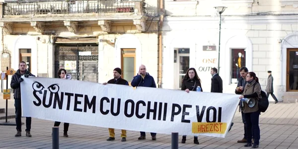 protest cluj foto clau morar