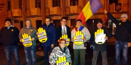 Protest la Constanţa şi în zilele de Crăciun Sursa Facebook Rezistenţa Constanţa