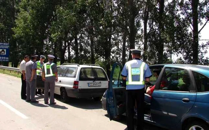 Controale mai multe în trafic Foto:I.S.