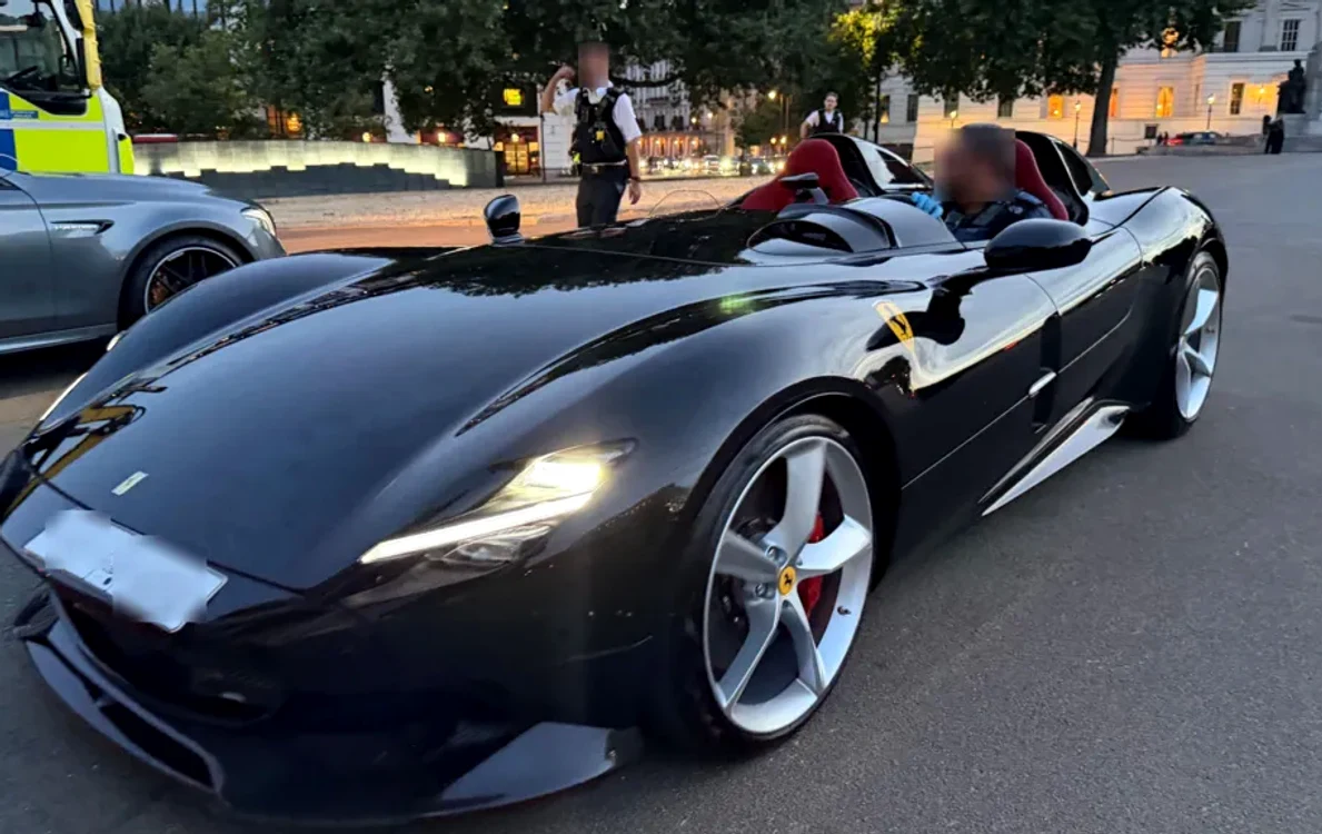 Ferrari Monza/FOTO: Poliția Metropolitană