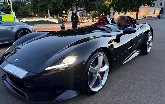 Ferrari Monza/FOTO: Poliția Metropolitană