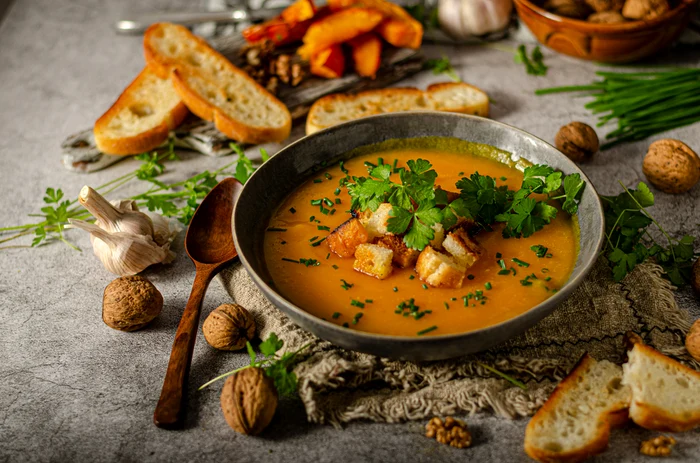 Supă de dovleac. Foto: Shutterstock.
