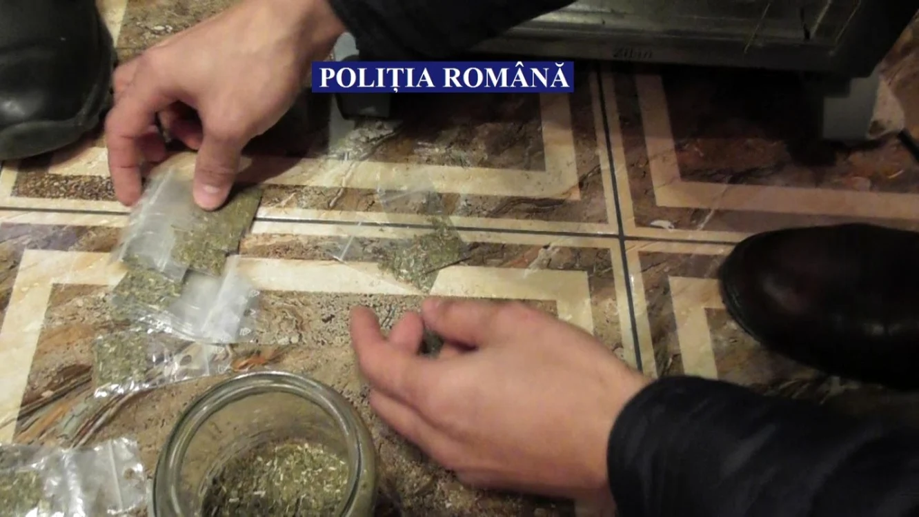 Drogurile au fost confiscate FOTO Arhivă Poliţia Română