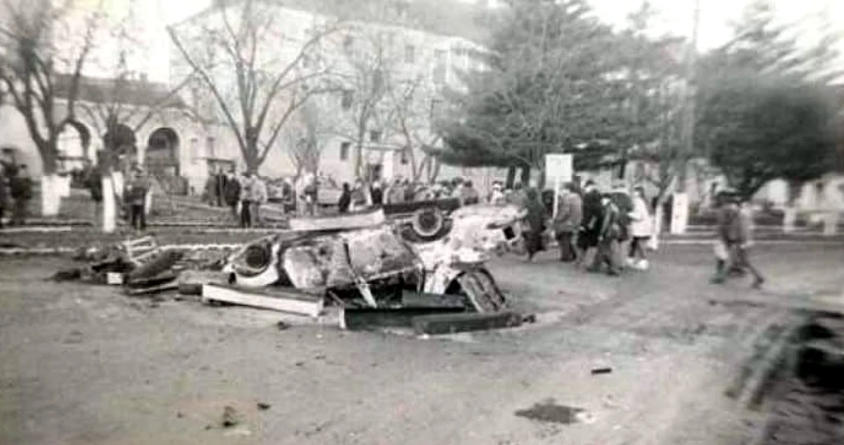 Orașul Cugir în timpul Revoluției din 1989 FOTO Arhivă