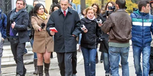 Mircea Geoană a ajuns la sediul PSD după ce colegii săi îl excluseseră din partid