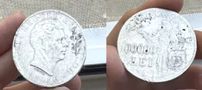 Moneda a fost emisă în 1946 / foto: olx.ro