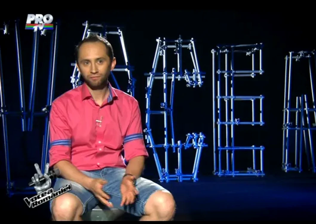 Alin Nica, în 2013, la "Vocea României"