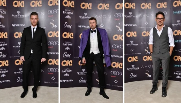 Mihai Chițu, Cătălin Bătezatu și Răzvan Simion au fost foarte eleganți la petrecerea organizată de revista OK! România