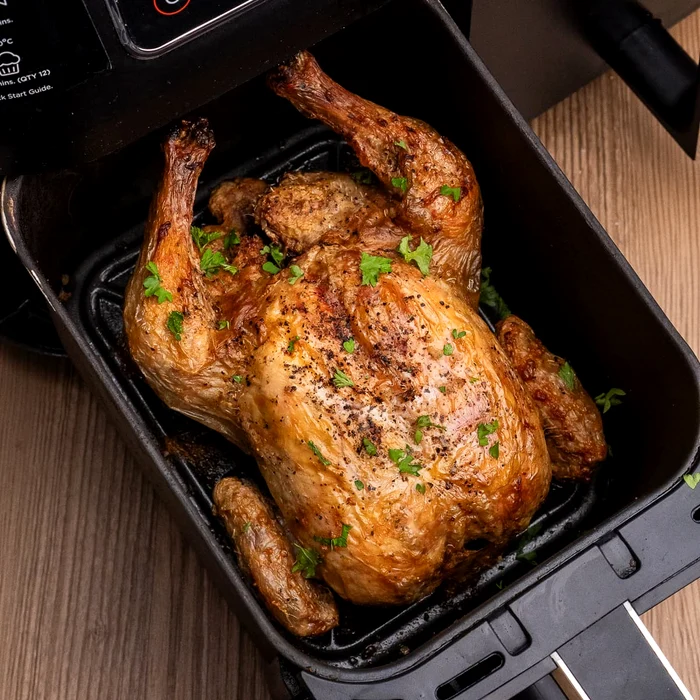 Puiul la friteuză este ușor de preparat FOTO Flawless Food