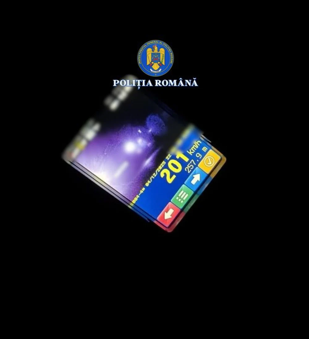Șofer drogat, prins când conducea cu peste 200 de km pe oră pe Autostrada A2