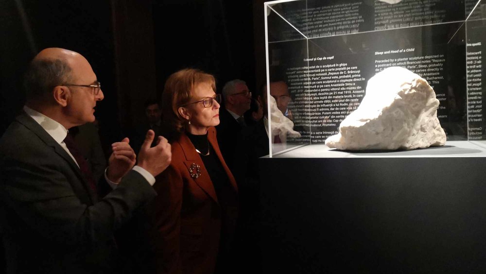 Majestatea Sa Margareta, fascinată de Expoziția Brâncuși de la Timișoara VIDEO FOTO 