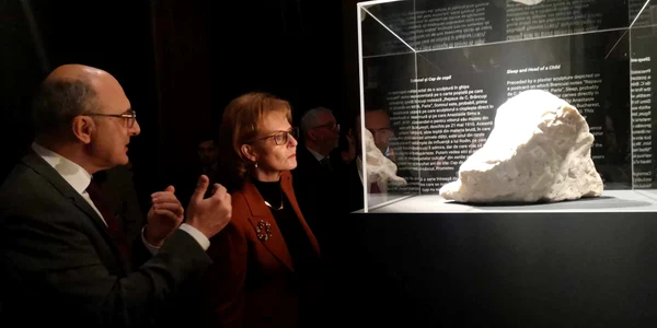 Majestatea sa Margareta la Expo Brâncuși FOTO Ștefan Both