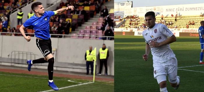 Ianis Hagi și George Țucudean se vor afla sâmbătă față în fațăFOTO: Sportpictures.eu