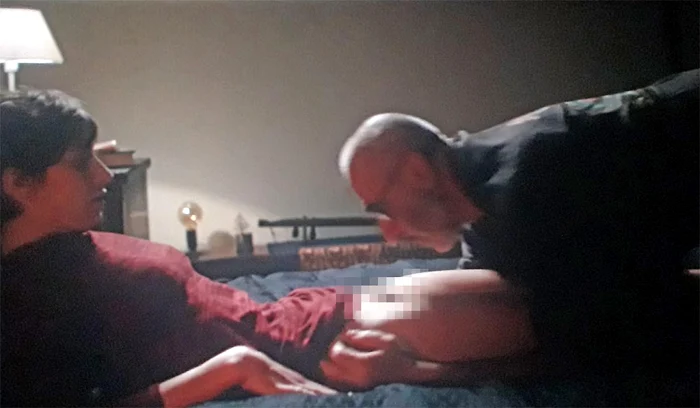 Dana Rogoz şi Răzvan Vasilescu au avut de filmat câteva scene de sex explicit