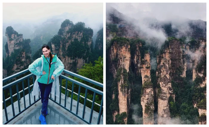 Irina Fodor, vizită spectaculoasă în China / FOTO: Colaj Instagram
