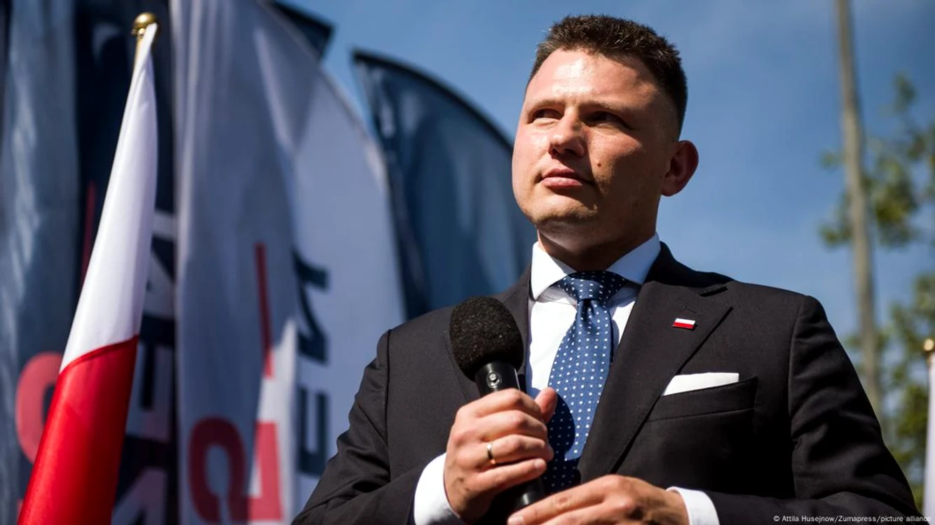 A fost votat mai ales de tineri: candidatul de extremă dreapta Slawomir Mentzen
