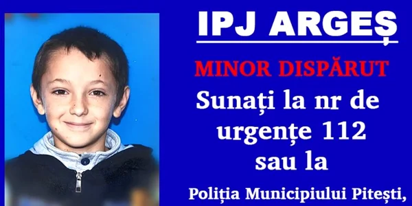 copil disparut ISU Ag jpg
