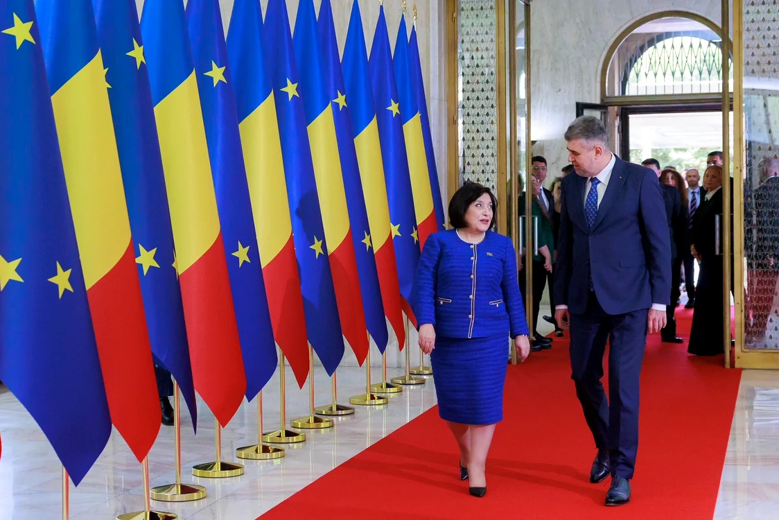 Ciolacu, întâlnire cu președintele Parlamentului Republicii Azerbaidjan