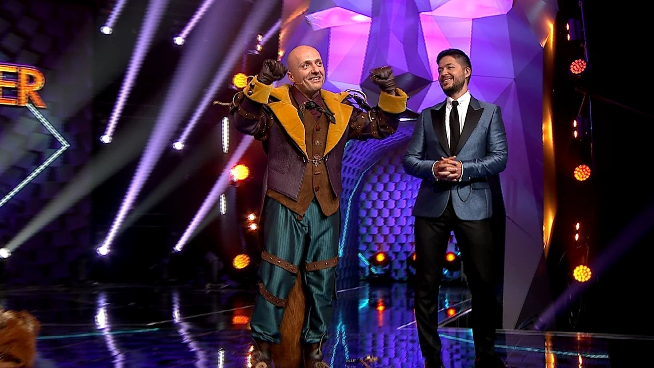 Costi Ioniţă a reapărut  la Masked Singer România