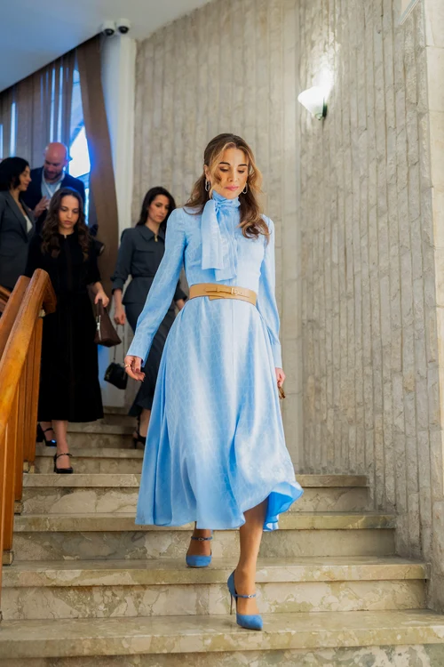 Regina Rania a Iordaniei la deschiderea Parlamentului hașemit, Profimedia (3) jpg