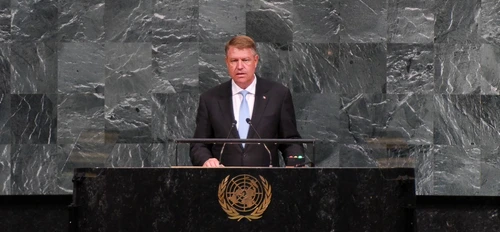Klaus Iohannis la ONU FOTO Presidency.ro