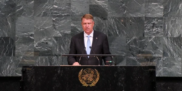 Klaus Iohannis la ONU FOTO Presidency.ro