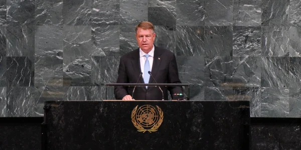 Klaus Iohannis la ONU FOTO Presidency.ro