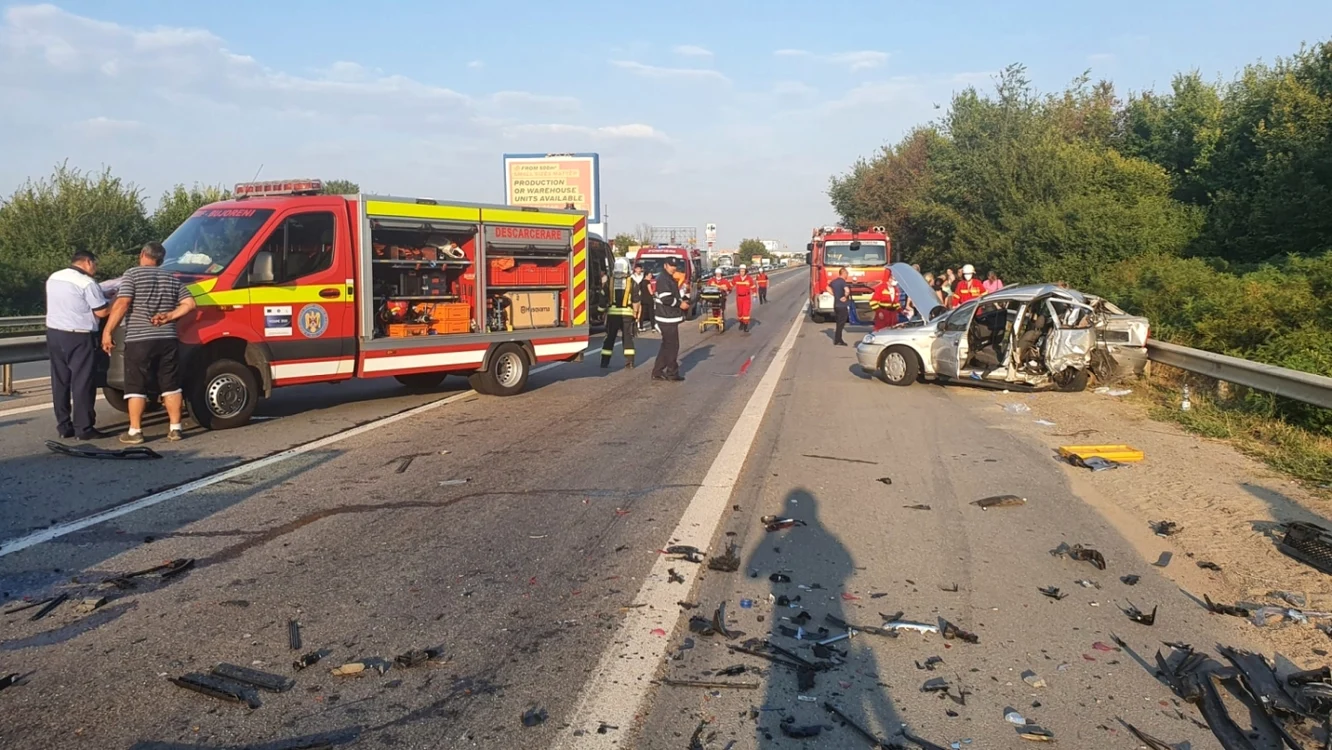 O persoană a decedat în urma accidentului de pe E85 FOTO arhivă Adevărul