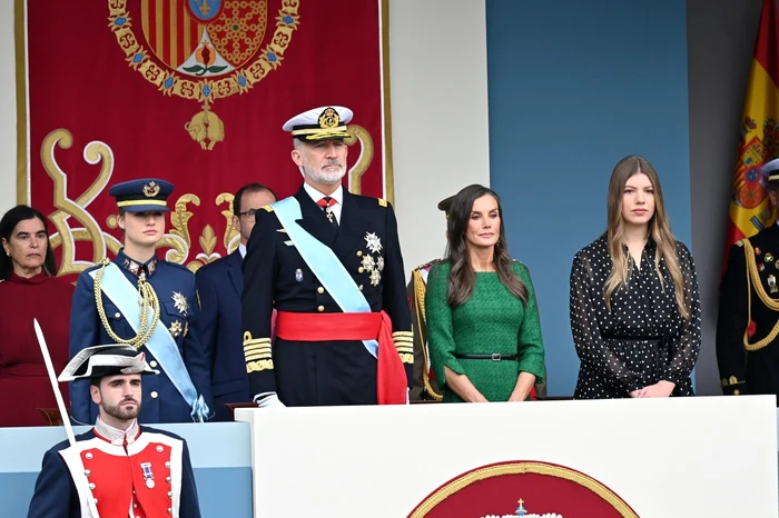 regele felipe, regina letizia, printesa leonor si infanta sofia madrid 12 octombrie foto profimedia (2) jpg